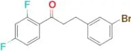 3-(3-bromophenyl)-2′,4′-difluoropropiophenone