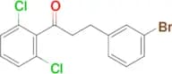 3-(3-Bromophenyl)-2′,6′-dichloropropiophenone