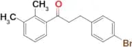 3-(4-bromophenyl)-2′,3′-dimethylpropiophenone