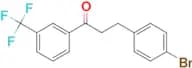 3-(4-bromophenyl)-3′-trifluoromethylpropiophenone
