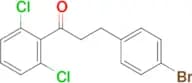 3-(4-Bromophenyl)-2′,6′-dichloropropiophenone