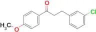 3-(3-chlorophenyl)-4′-methoxypropiophenone