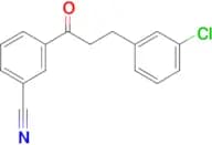 3-(3-chlorophenyl)-3′-cyanopropiophenone