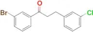 3′-bromo-3-(3-chlorophenyl)propiophenone