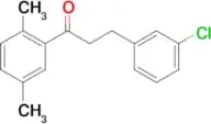 3-(3-chlorophenyl)-2′,5′-dimethylpropiophenone