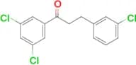 3-(3-chlorophenyl)-3′,5′-dichloropropiophenone
