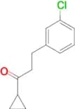 2-(3-Chlorophenyl)ethyl cyclopropyl ketone