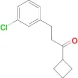 2-(3-Chlorophenyl)ethyl cyclobutyl ketone