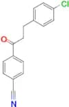 3-(4-chlorophenyl)-4′-cyanopropiophenone