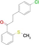 3-(4-chlorophenyl)-2′-thiomethylpropiophenone