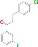3-(4-chlorophenyl)-3′-fluoropropiophenone