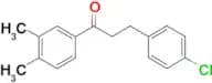 3-(4-chlorophenyl)-3′,4′-dimethylpropiophenone