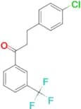 3-(4-chlorophenyl)-3′-trifluoromethylpropiophenone