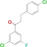 3′-chloro-3-(4-chlorophenyl)-5′-fluoropropiophenone