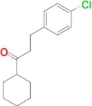 2-(4-Chlorophenyl)ethyl cyclohexyl ketone
