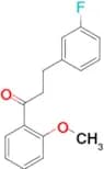 3-(3-fluorophenyl)-2′-methoxypropiophenone