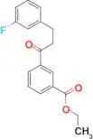3′-carboethoxy-3-(3-fluorophenyl)propiophenone