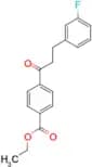 4′-carboethoxy-3-(3-fluorophenyl)propiophenone