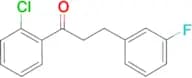 2′-chloro-3-(3-fluorophenyl)propiophenone
