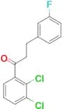 2′,3′-dichloro-3-(3-fluorophenyl)propiophenone