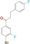 4′-bromo-3′-fluoro-3-(4-fluorophenyl)propiophenone