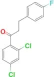 2′,4′-dichloro-3-(4-fluorophenyl)propiophenone