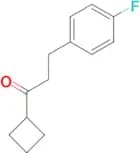 Cyclobutyl 2-(4-fluorophenyl)ethyl ketone