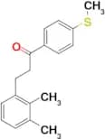 3-(2,3-dimethylphenyl)-4′-thiomethylpropiophenone