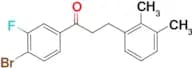 4′-bromo-3-(2,3-dimethylphenyl)-3′-fluoropropiophenone