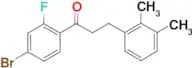 4′-bromo-3-(2,3-dimethylphenyl)-2′-fluoropropiophenone