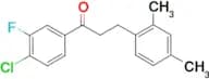 4′-chloro-3-(2,4-dimethylphenyl)-3′-fluoropropiophenone