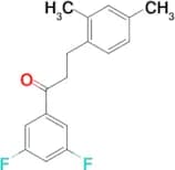 3′,5′-difluoro-3-(2,4-dimethylphenyl)propiophenone