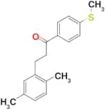 3-(2,5-dimethylphenyl)-4′-thiomethylpropiophenone