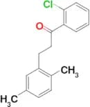 2′-chloro-3-(2,5-dimethylphenyl)propiophenone
