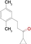 cyclopropyl 2-(2,5-dimethylphenyl)ethyl ketone