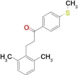 3-(2,6-dimethylphenyl)-4′-thiomethylpropiophenone