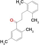 2′,5′-dimethyl-3-(2,6-dimethylphenyl)propiophenone