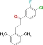 4′-chloro-3-(2,6-dimethylphenyl)-3′-fluoropropiophenone