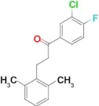 3′-chloro-3-(2,6-dimethylphenyl)-4′-fluoropropiophenone