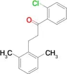 2′-chloro-3-(2,6-dimethylphenyl)propiophenone