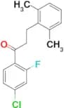 4′-chloro-3-(2,6-dimethylphenyl)-2′-fluoropropiophenone