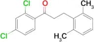 2′,4′-dichloro-3-(2,6-dimethylphenyl)propiophenone
