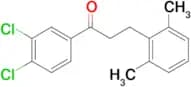 3′,4′-dichloro-3-(2,6-dimethylphenyl)propiophenone