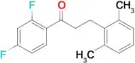 2′,4′-difluoro-3-(2,6-dimethylphenyl)propiophenone