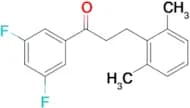 3′,5′-difluoro-3-(2,6-dimethylphenyl)propiophenone