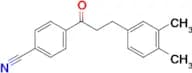 4′-cyano-3-(3,4-dimethylphenyl)propiophenone