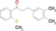 3-(3,4-dimethylphenyl)-2′-thiomethylpropiophenone