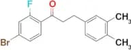 4′-bromo-3-(3,4-dimethylphenyl)-2′-fluoropropiophenone