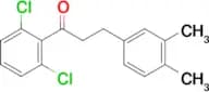 2′,6′-dichloro-3-(3,4-dimethylphenyl)propiophenone