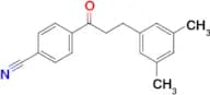 4′-cyano-3-(3,5-dimethylphenyl)propiophenone